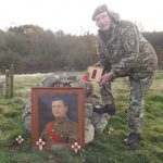 the-organiser-lt-col-ray-ogg-the-contingent-commander-of-the-ccf-at-kings-school-grantham-with-the-victory-cross-won-by-charles-sharpe