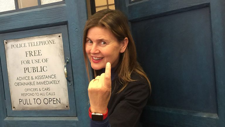 ‘Doctor Who’ star visits The Collection Museum for truly out of this world evening