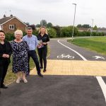 Photograph-of-Scunthorpe-MP-Holly-Mumby-Coft-and-ward-councillors-on-the-Scunthorpe-Ridgeway