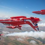 Spaghetti Break following the RAF 100 Flypast