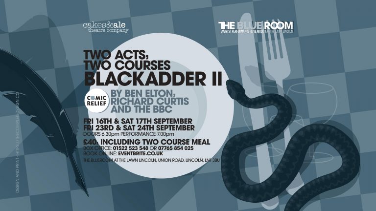 Two Acts Two Courses returns to The Blue Room with Blackadder II