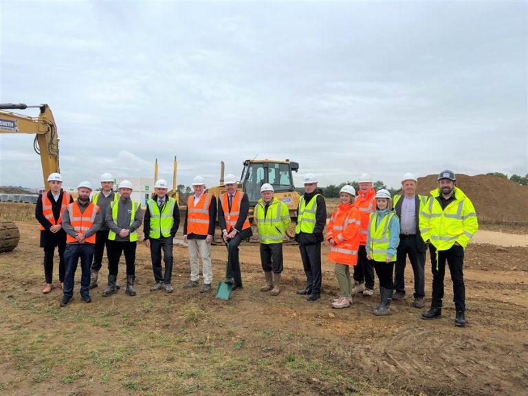 Phase one in progress at job-creating Sleaford Moor Enterprise Park
