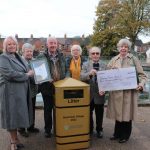 Ropsley_villagers_Alwyn_Sentance__Margaret_Rowbotham__Barry_Buxton_and_Jenny_Leslie_with_Karen_Whitf