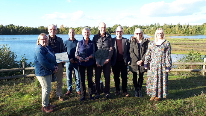 Saxilby Nature Project scoop Lincolnshire Environmental Award 2022