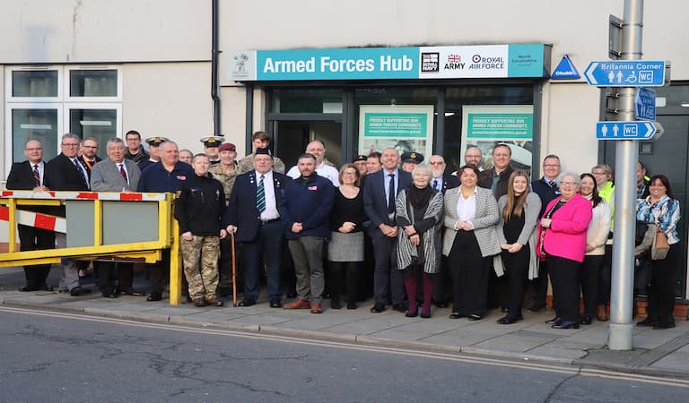New Armed Forces Hub opens in North Lincolnshire