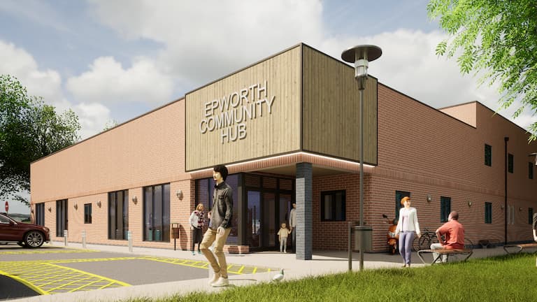 Building work starts soon on Epworth’s community hub
