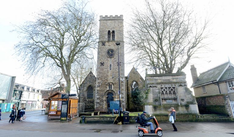 City centre’s St Mary Le Wigford church surroundings set for revamp