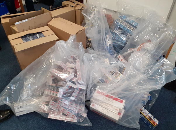 140,000 illegal cigarettes seized during multi-agency raids in Gainsborough