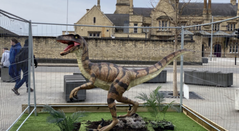 Lincoln prepares for invasion of the dinosaurs