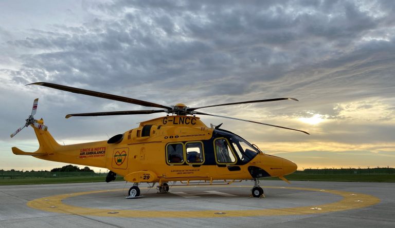 Special lunch to raise vital funds for the Lincs & Notts Air Ambulance