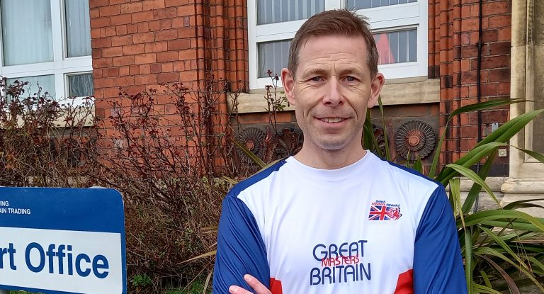Paul flies the flag for Team GB in international athletics event