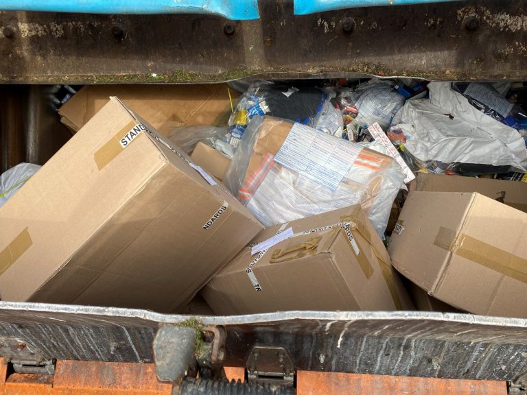 More than half a tonne of seized illicit cigarettes and tobacco incinerated