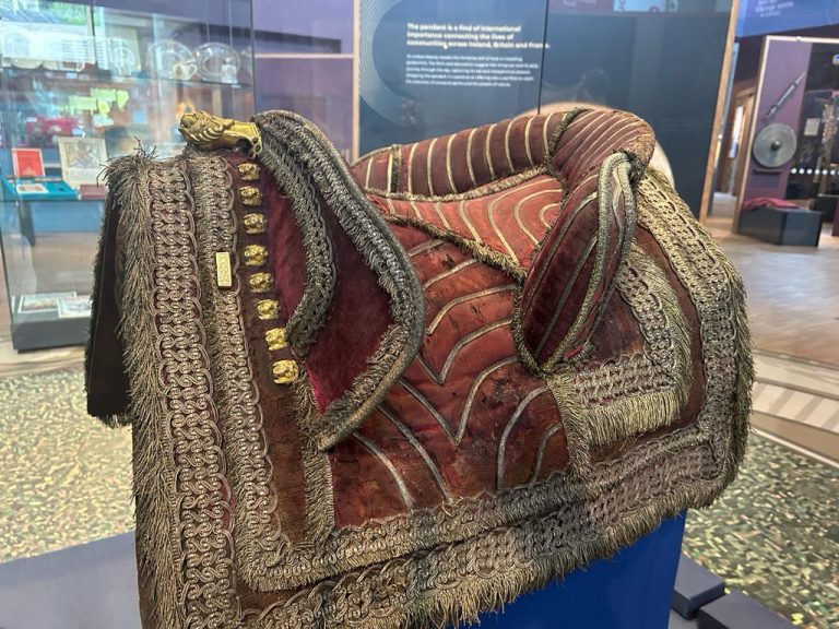 George III coronation saddle forms part of new display at Lincoln Museum