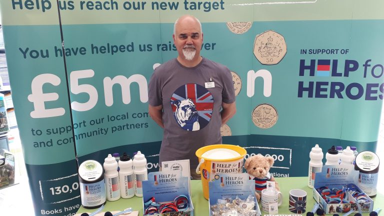 “Volunteering saved my life,” says Sleaford veteran