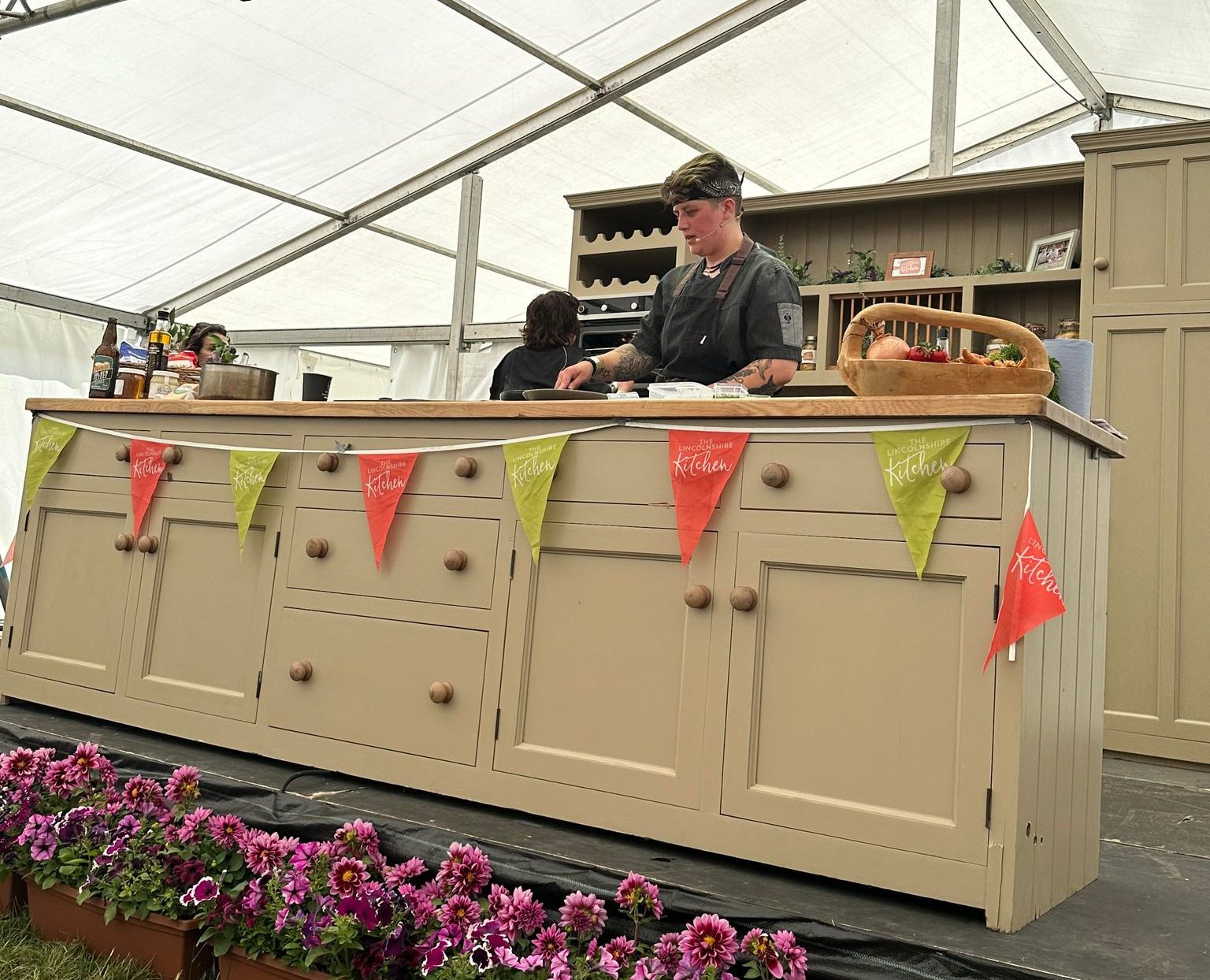 Local chefs take to the stage at the Lincolnshire Show