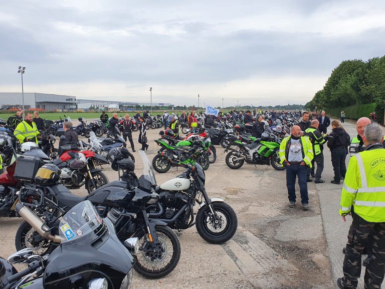 Bikers take to streets in ‘ride of thanks’