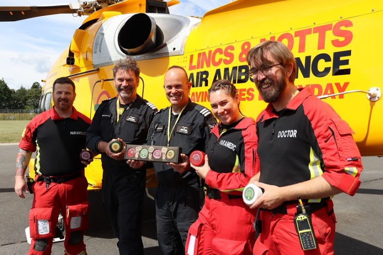 Lincs & Notts Air Ambulance go cheesy with The Mouse House