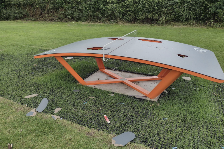 Vandals wreck Grimsby play equipment within hours of installation