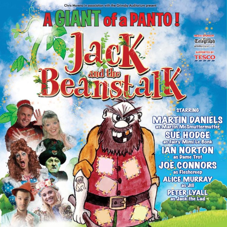 Chris Moreno and Grimsby Auditorium present their outstanding GIANT of a Christmas Pantomime
