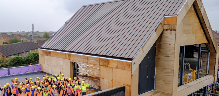 Topping out ceremony marks major milestone in Mablethorpe