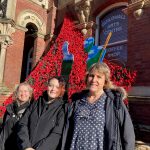 Dawn Wesselby and Anne-Marie Kerr from Grantham Arts with Rebekah Tambling (centre)_0