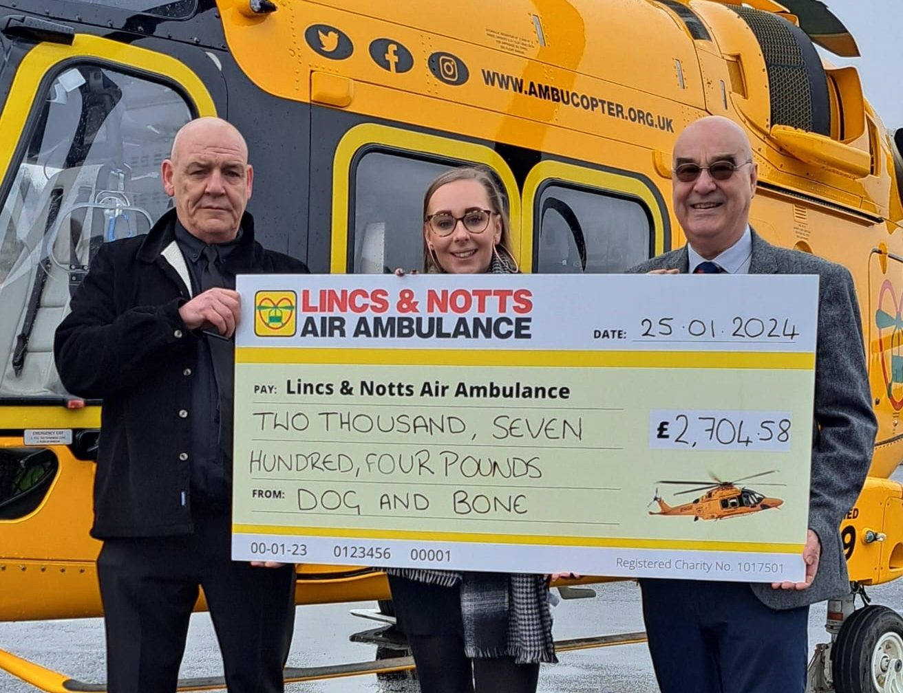 Popular Lincoln pub raises funds for Lincs & Notts Air Ambulance ...