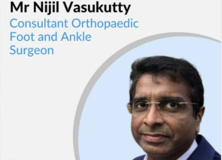 Consultant orthopaedic foot and ankle surgeon welcomed to The Lincoln Hospital