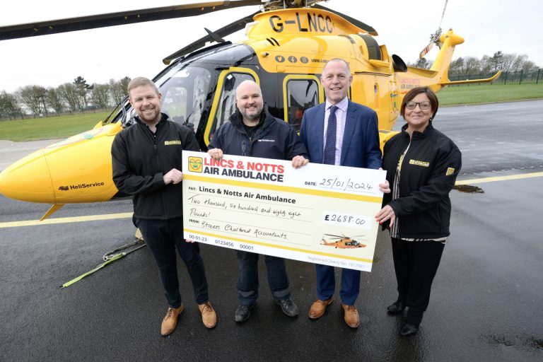 Golf day secures hole in one for air ambulance