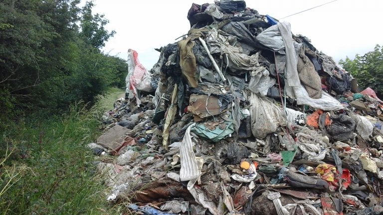 Vehicle ban for country lane to stop fly-tipping