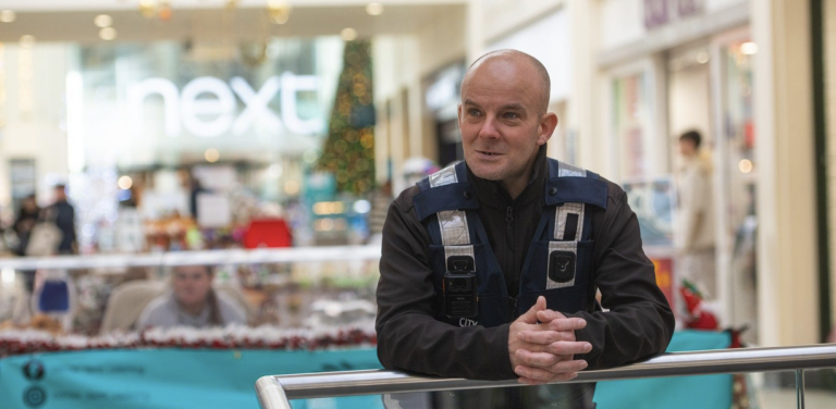 Danny joins the front line against shoplifting in Lincoln