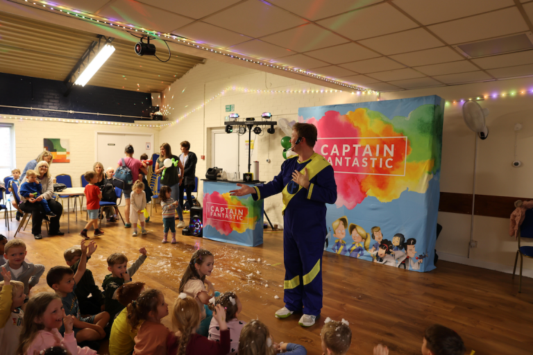 The UK’s number one children’s entertainment company, Captain Fantastic, starts Lincolnshire parties