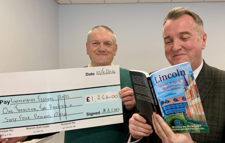 Mick’s book sales boost Freemasons’ ambition to raise £2.25m for charity in five-year campaign