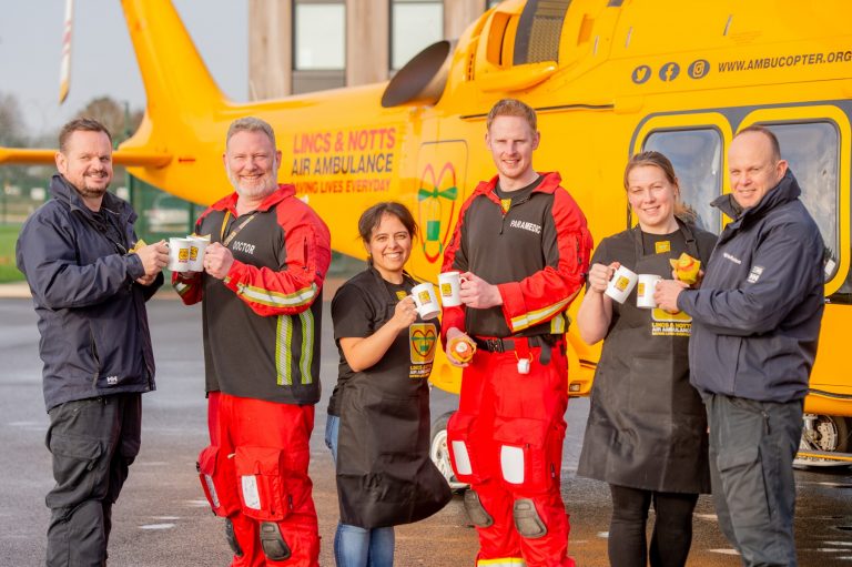 Lincs & Notts Air Ambulance launch ‘Make Time for a Cuppa’ fundraiser