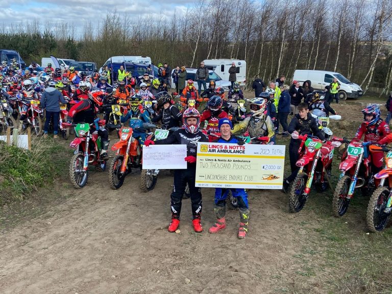 Off-road offerings from Enduro Club for Lincs & Notts Air Ambulance