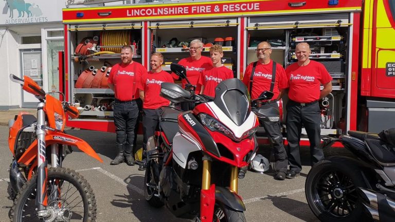 Fire crews pass £80,000 fundraising target