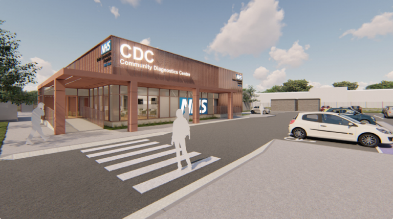 Construction underway on two new NHS community diagnostic centres