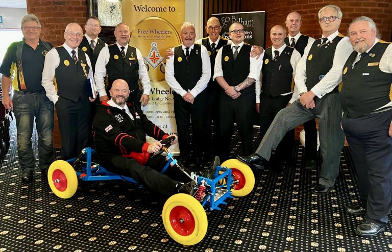 Motorcycling Freemasons get into gear for Lincoln soap box race