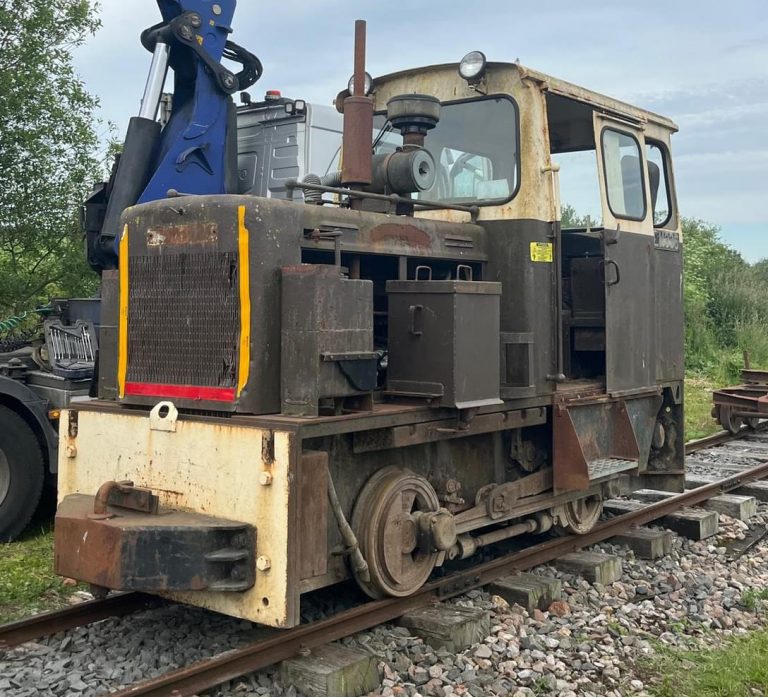 New loco arrives at North Lincolnshire heritage railway