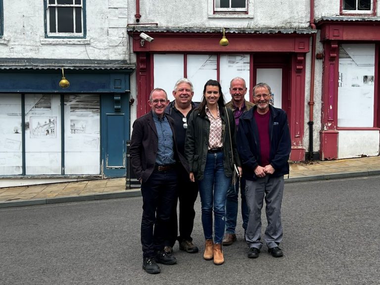 Work begins on regeneration of Caistor’s 2-4 Market Place