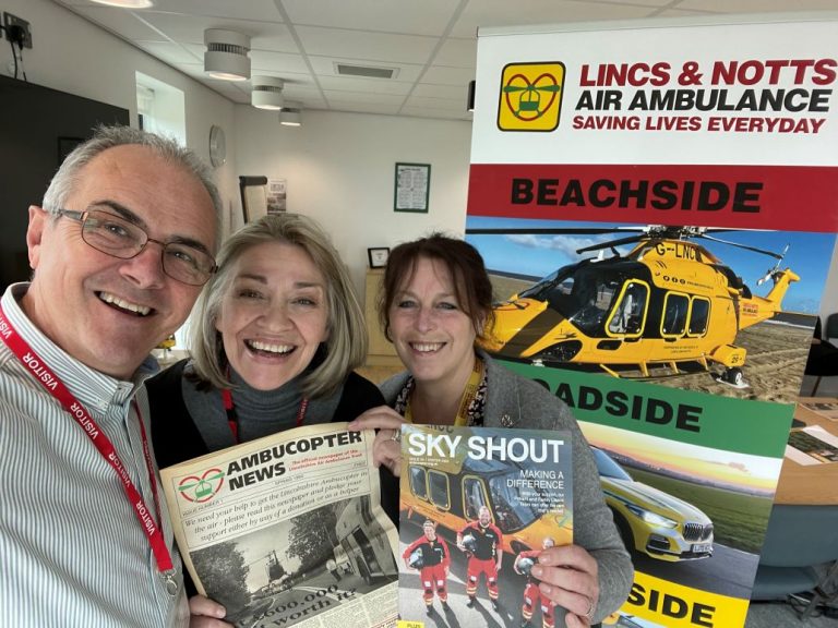 Fundraiser tells of early years in Air Ambulance By Your Side podcast series
