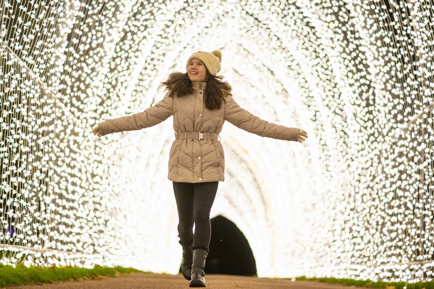 Tickets for Belton House's magical new Christmas Lights Trail are on sale this winter