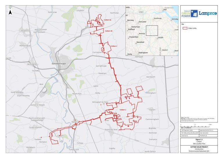 Development consent awarded for solar project near Gainsborough