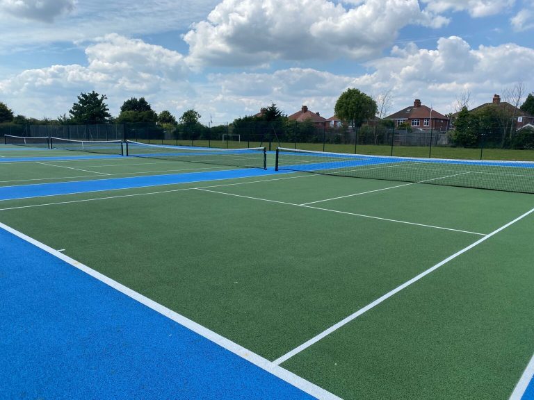 North East Lincolnshire park tennis courts formally reopen with family fun session