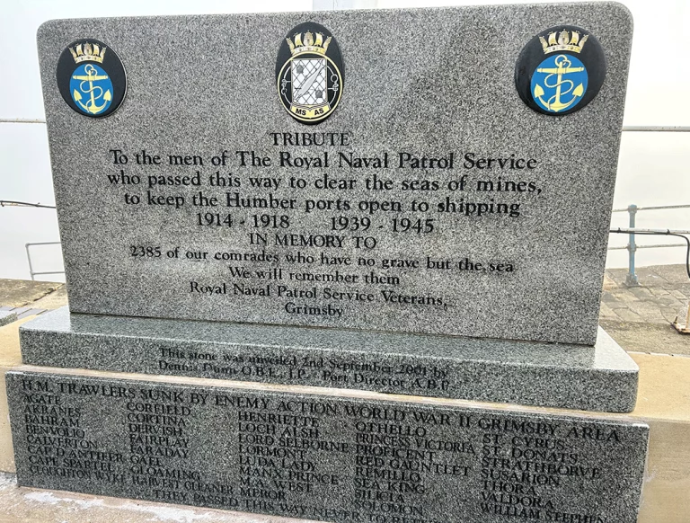 ABP refurbishes memorial to wartime minesweeping crews