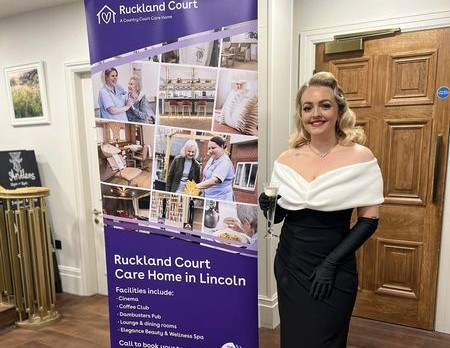 Ruckland Court Care Home sponsor Age UK Starlight Ball