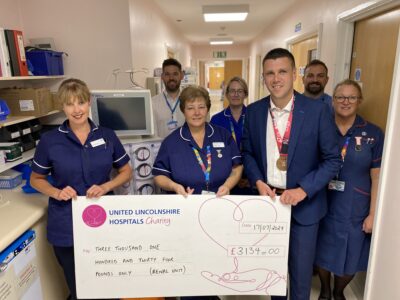 Hospital unit thanked with marathon effort