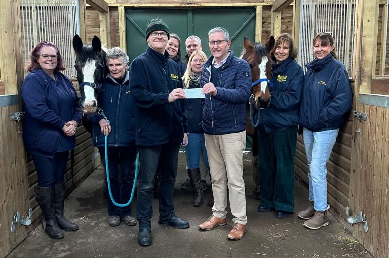 Freemasons’ donation supports riding lessons for disabled children