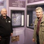 Metal-detectorist-Craig-Allison-is-pictured-with-Cllr-John-Davison-at-North-Lincolnshire-Museum