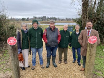 Hospital charity bridges the gap to local nature reserve