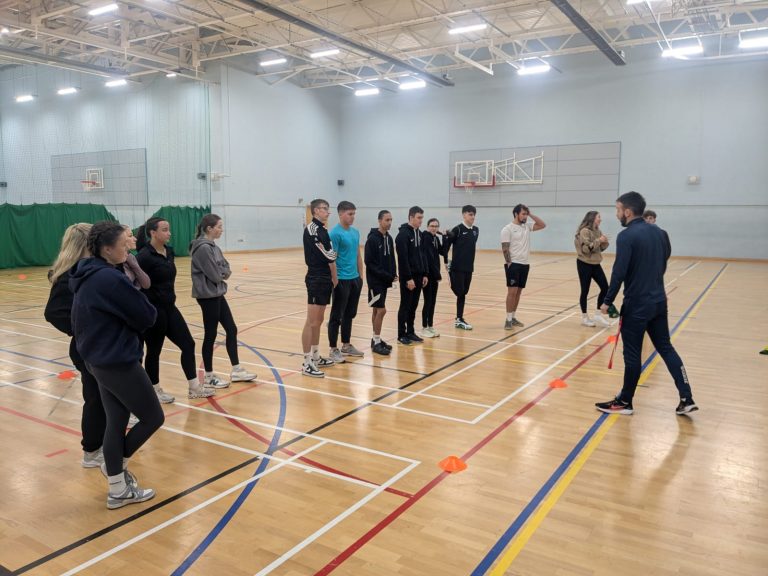 HE Sports Coaching students move, solve and connect with CPD Event